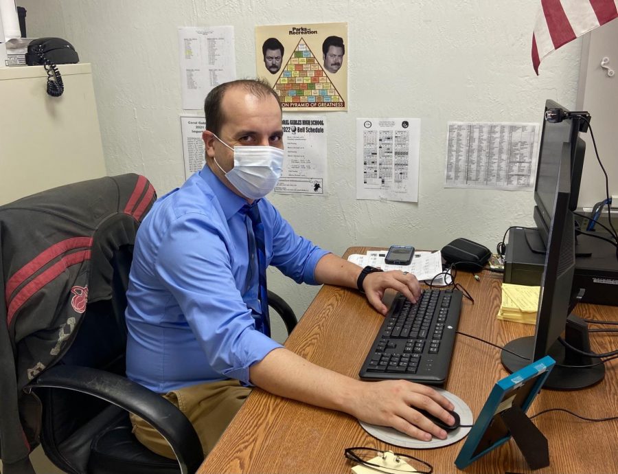 Besides dedicating himself to teaching, Mr. Rodriguez is a talented screenwriter and holds a master's degree in film.