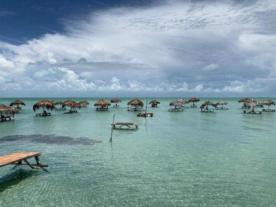 Sightseeing the wonders of a secret beach in Belize was just one of the various adventures Cavaliers embarked on this summer.