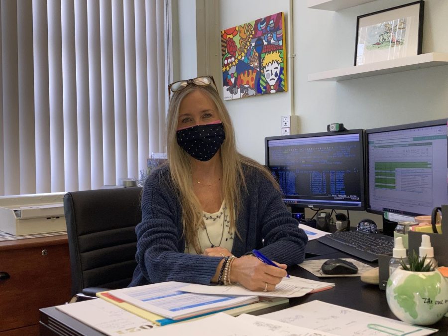 Although the first week of school is always filled with Cavalier craziness, Ms. Kurzner has begun to settle down into her office and get into the swing of things.