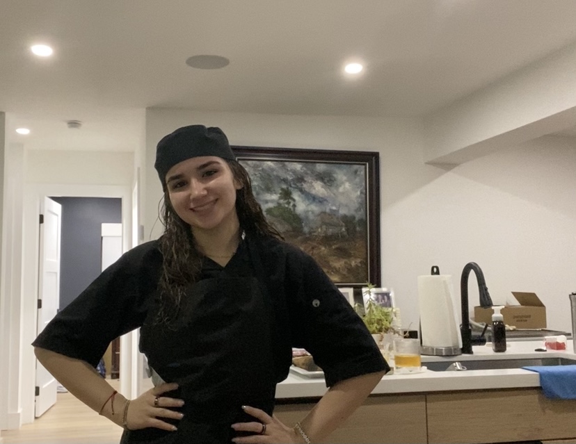 Andrea Sosa's passion for cooking has allowed her to earn the position as the only teen chef at Moxies.
