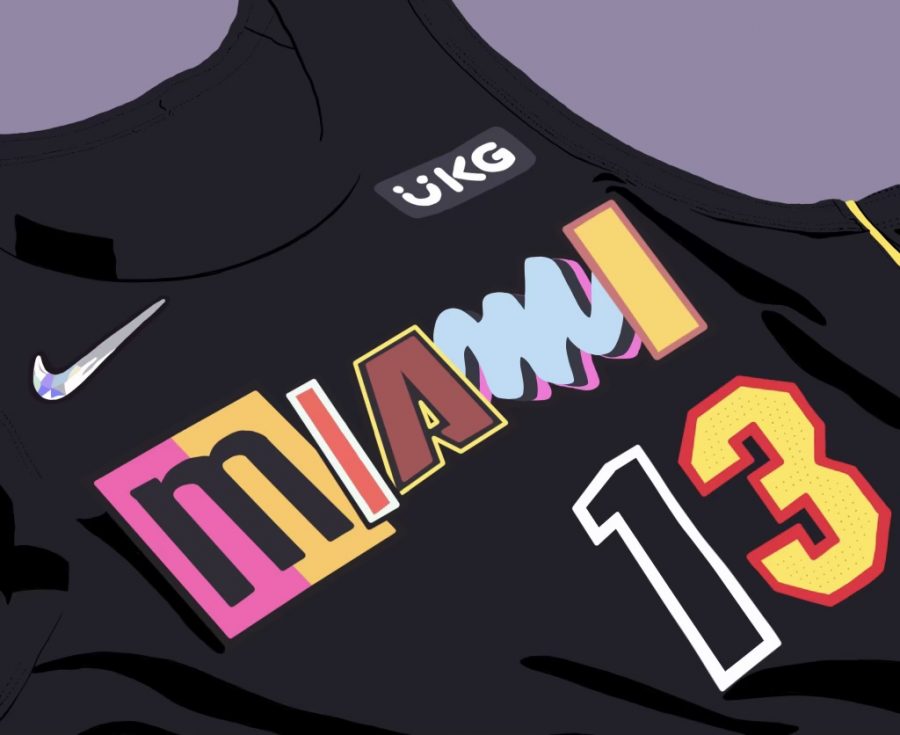 Nike Miami Heat City Edition Junior