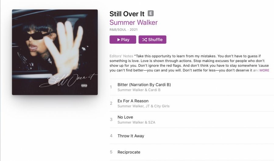 Still Over It has hit the biggest R&B album debut ever on Apple Music.