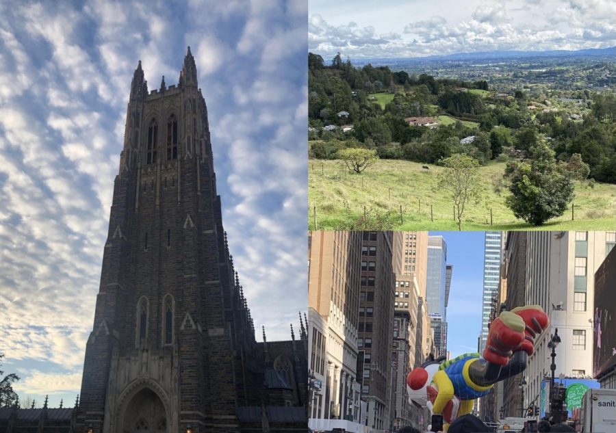 From rural Colombia to urban New York, Gables students traveled to various locations over the Thanksgiving break.