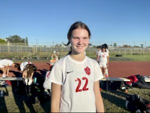 An avid soccer player, Lenox Balzebre looks forward to the upcoming soccer season, playing alongside her the other Lady Cavaliers.