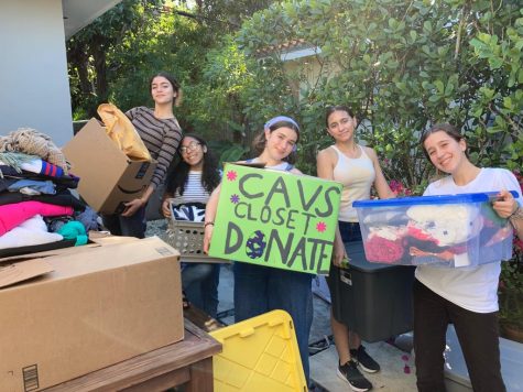 Last Saturday, CLIP members sorted out all the donations received for the CavsCloset. These bins will be used for the sales during Earth Week.