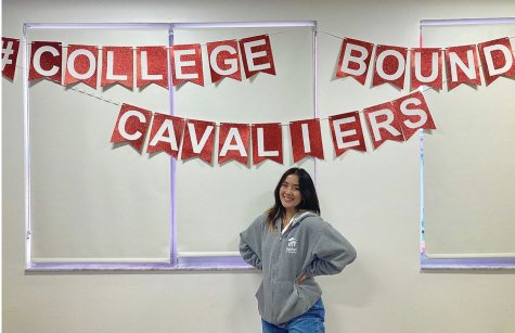 After being accepted into Northeastern University, Lea Bergot can complete her last year as a Cavalier with peace of mind.