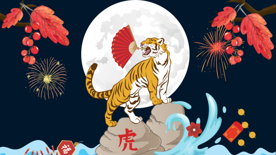 The Lunar New Year has arrived once more with this year's animal representation being the tiger and the element of water occuring
 every 60 years.
