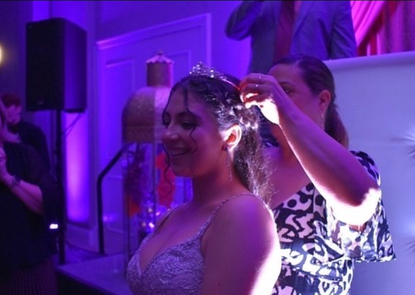 Senior Jana Faour was crowned Queen for the night.