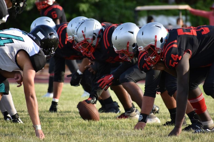 Cavalier Football attracted much support from the crowd up against Coral Reef.