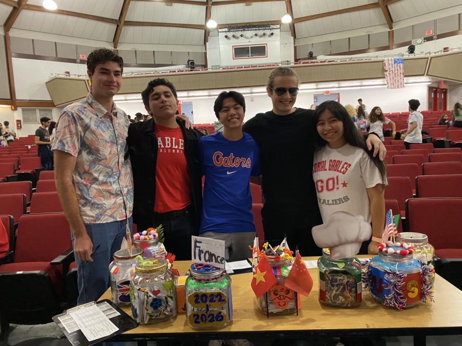 Gables Alumni came back for Cav Camp’s last day to judge each group’s skits and artifacts.