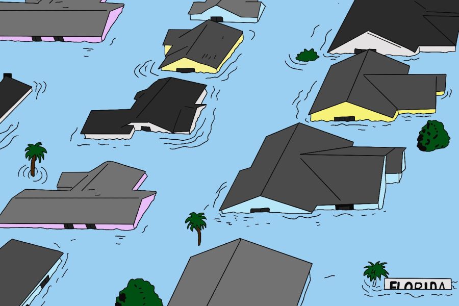 A+depiction+of+how+detrimental+the+flooding+to+some+areas+of+Florida+was.
