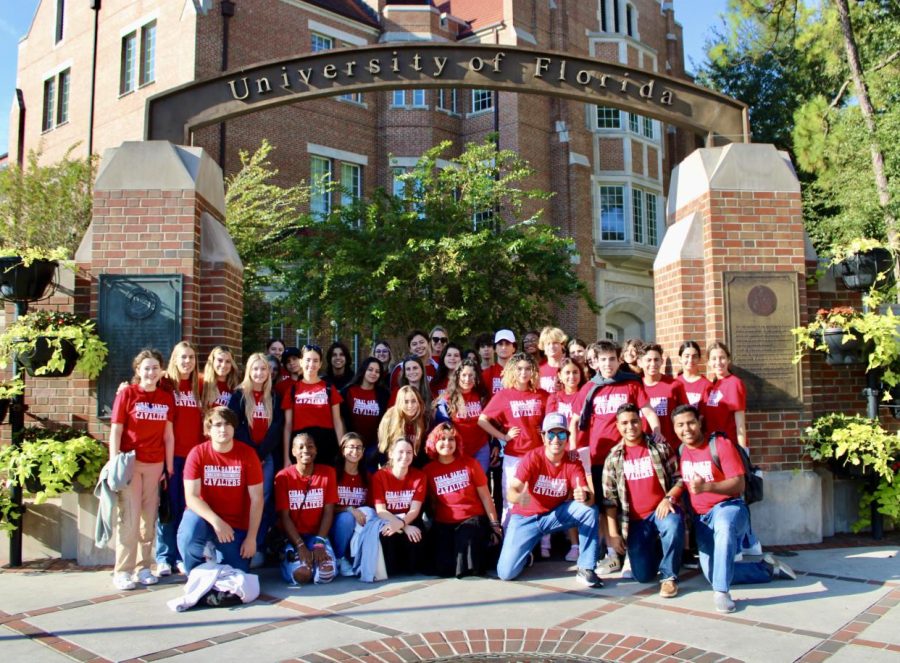 On day two of the in-state college tour, students visited UF and FSU.