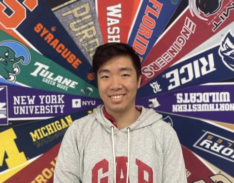 Senior Angel Li has committed to Princeton University thanks to his Questbridge scholarship.