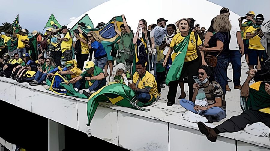 With+a+presidential+race+tightly+close+in+Brazil%2C+thousands+of+Brazilians+stormed+their+capital+after+Jair+Bolsonaros+defeat.