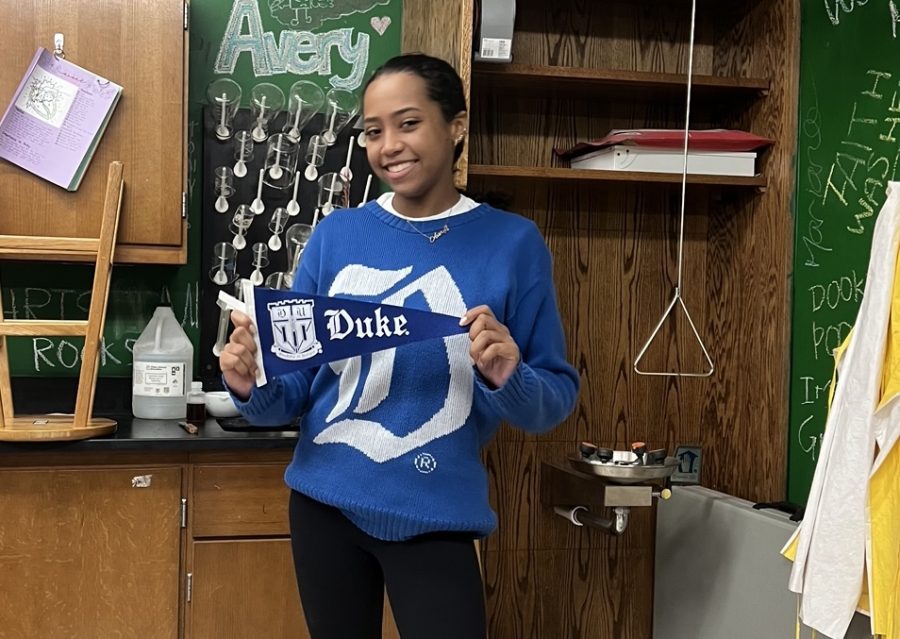 The+future+looks+bright+for+Avery+Felix+as+she+receives+her+admission+into+Duke.