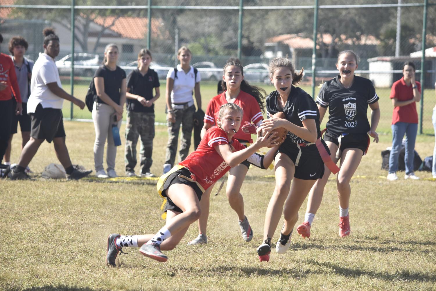 Powder+Puff+Football+Comes+to+Life+at+Gables