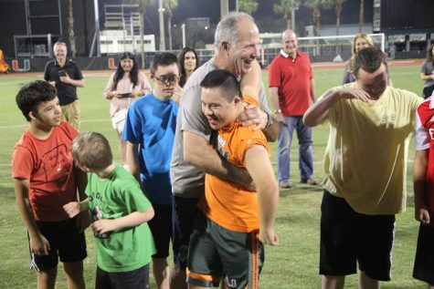 Fulfilled with a dedication to soccer, Mr. Paz has been able to help children with Down syndrome for the past 17 years.