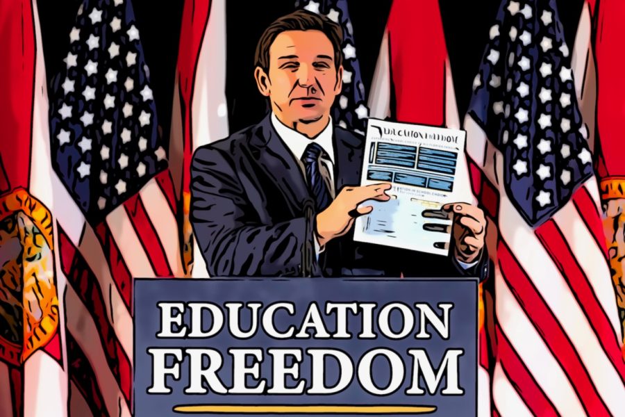 Florida Governor Ron DeSantis has recently passed a bill reducing the requirements for private school financial aid.