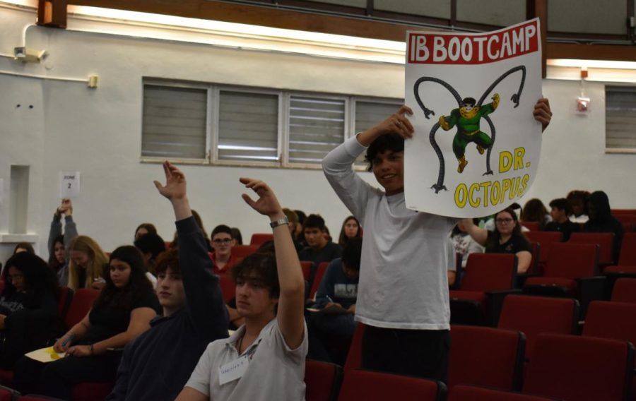 Groups at IB Bootcamp were named after different superheroes and supervillains.