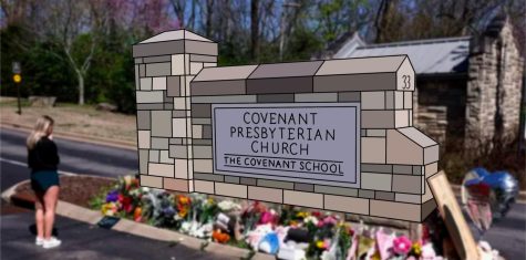 In memory of the six lives lost, flowers and gifts are laid in the eternal memorialization of those lives taken by the Nashville school shooter, Audrey Hale on March 27. 