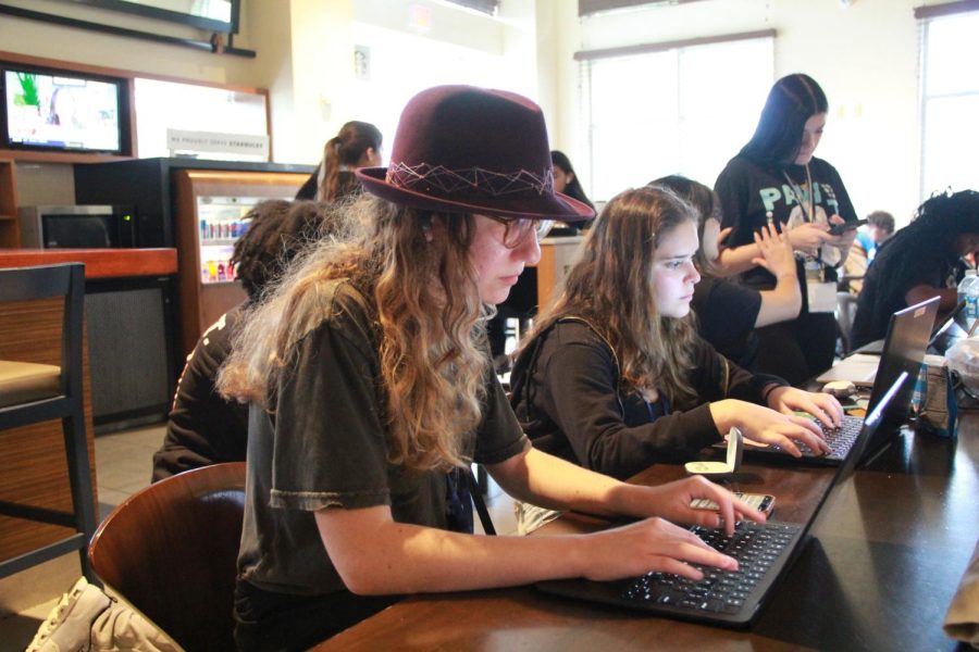 Editor-in-Chief Madalen Erez from Coral Springs Charter Paw Print Online Magazine empathizes how her personality is revealed through her clothes.