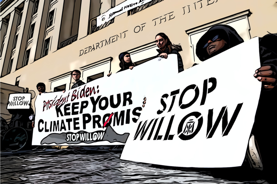 Citizens+are+protesting+as+the+Willow+Project+is+passed+into+law.+