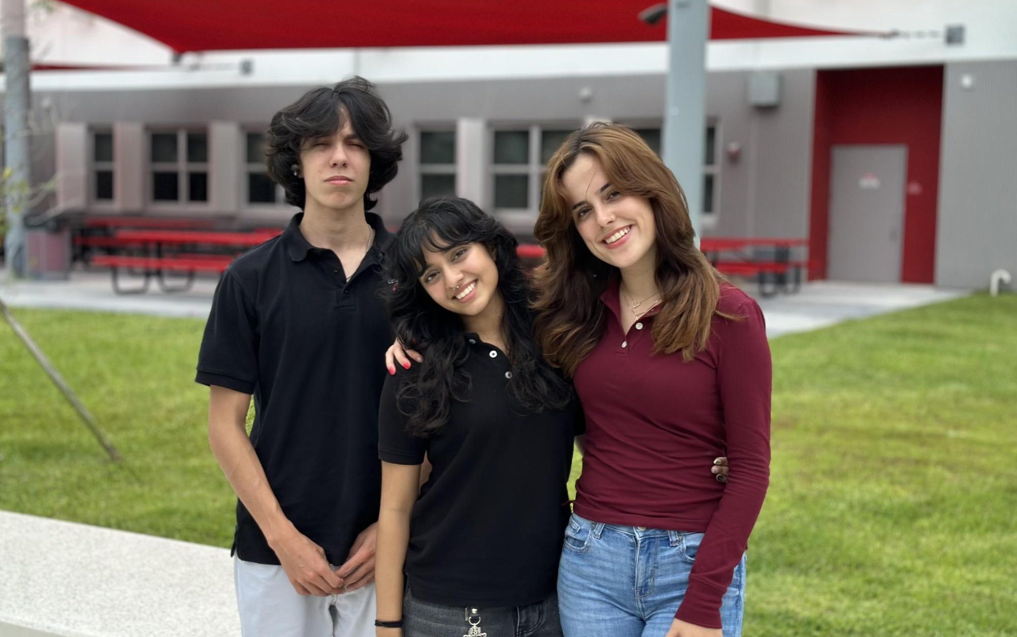 Academy of Finance seniors Ian Lozada, Avani Tembe and Alejandra Dellano return from their summer interships ready to embark on their final year at Gables.
