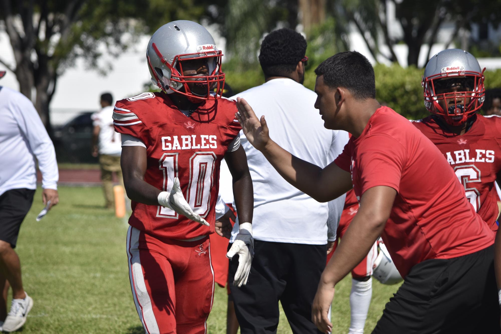 Football Team Dominates the South Miami Cobras
