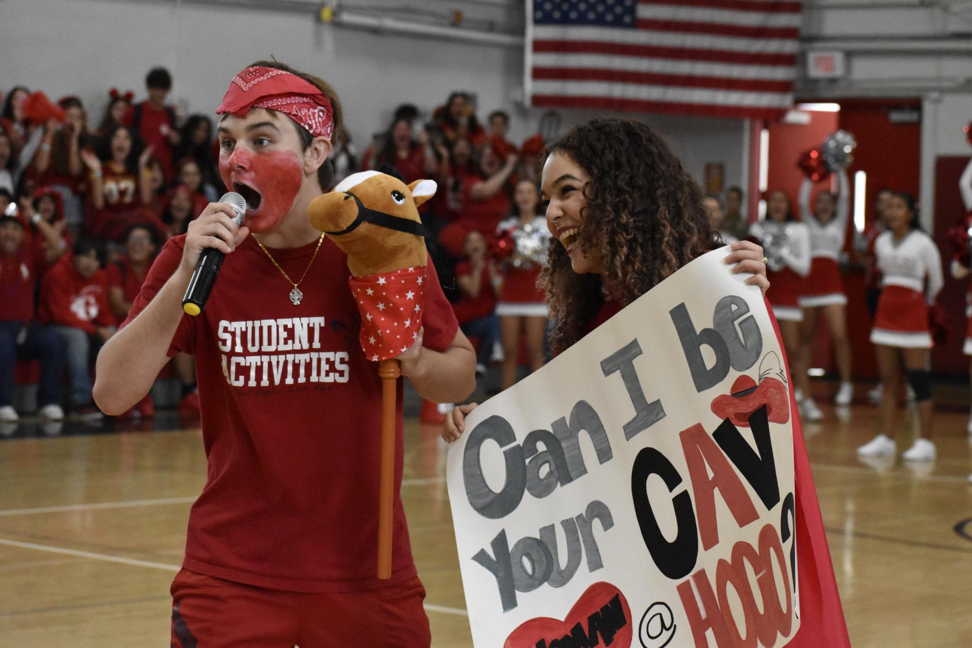 Cavaliers+Red-Out++for+the+First+Pep+Rally+of+the+Year