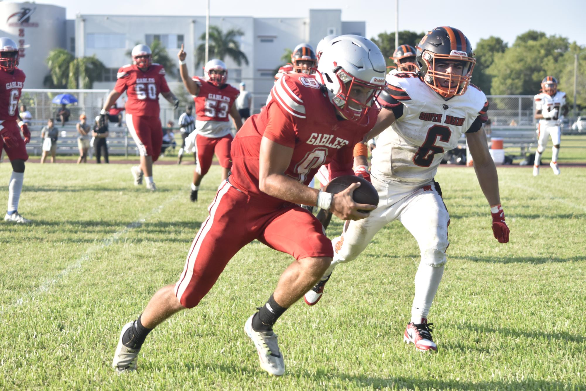 Football Team Dominates the South Miami Cobras