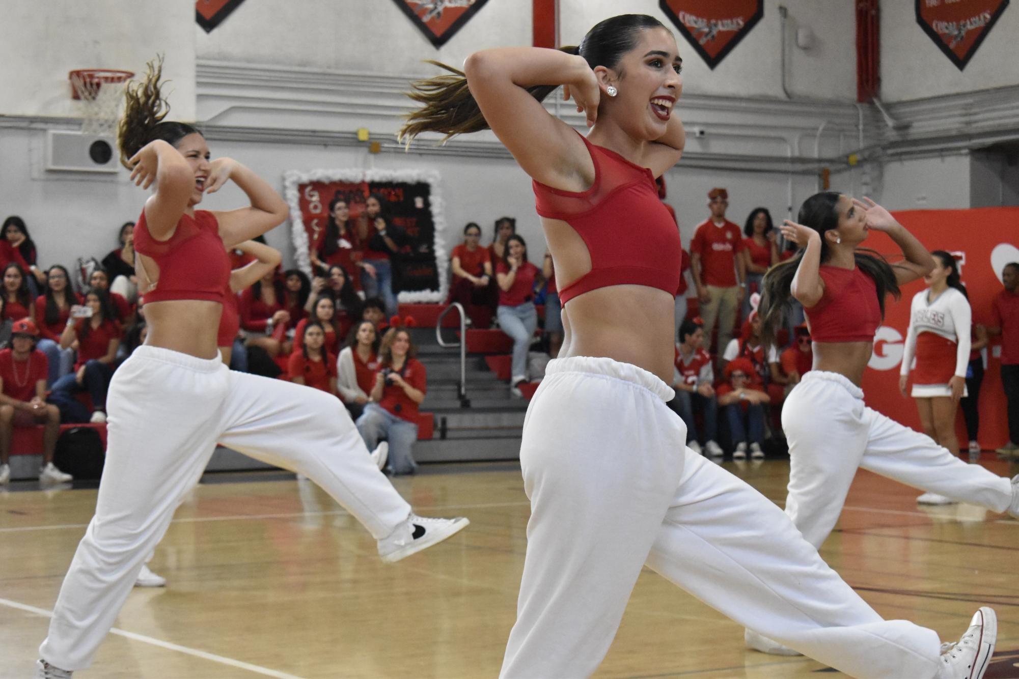 Cavaliers Red-Out  for the First Pep Rally of the Year