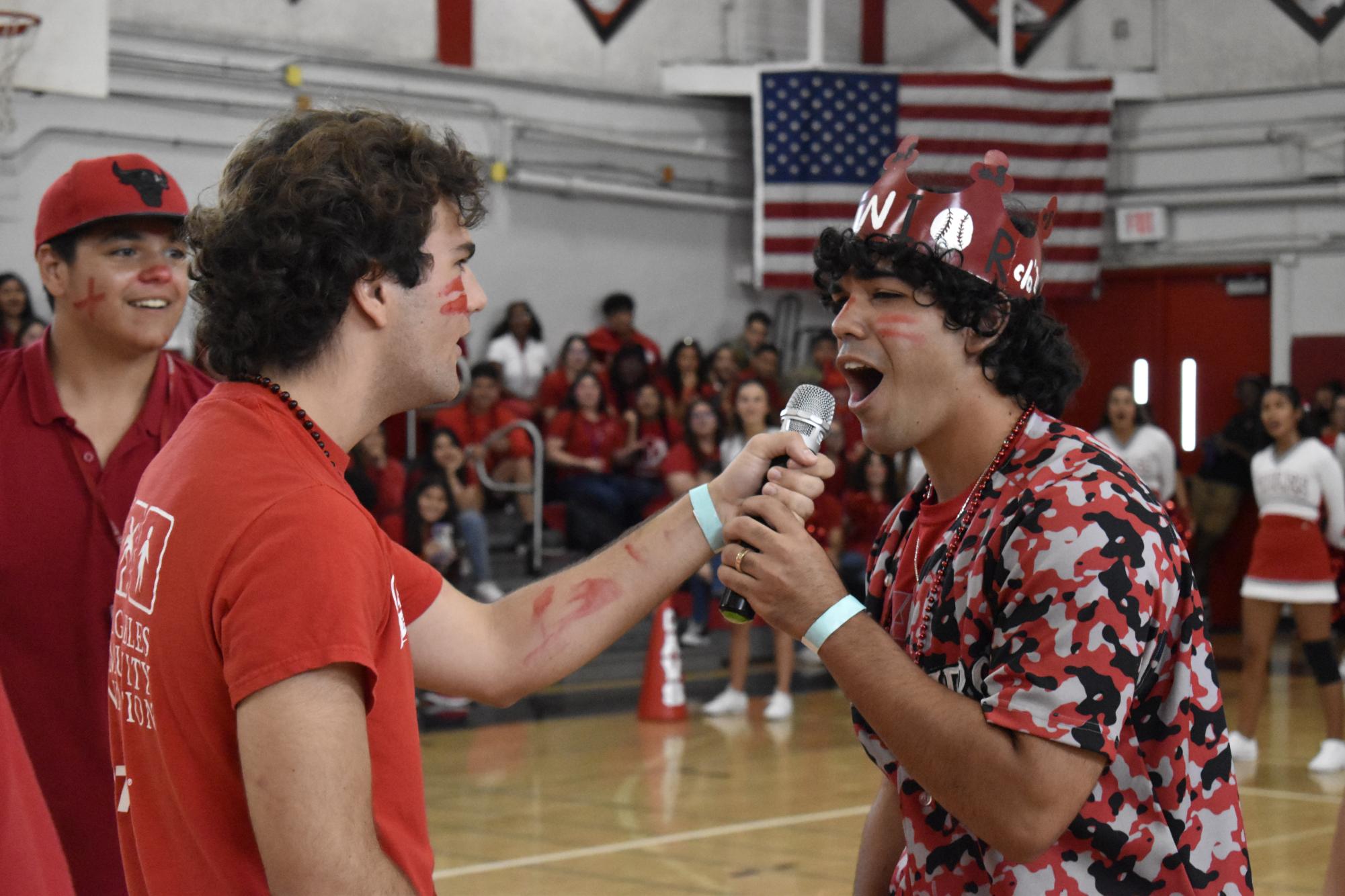 Cavaliers Red-Out  for the First Pep Rally of the Year
