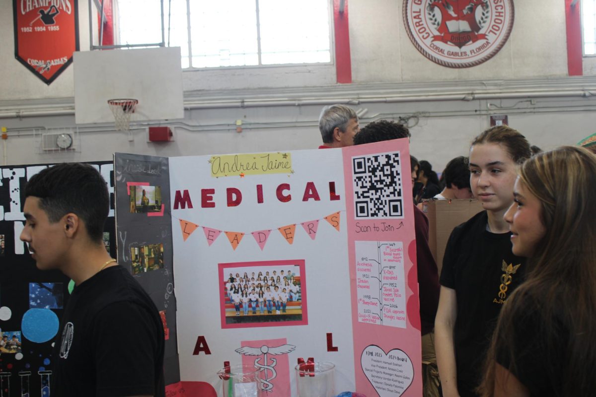 AJML is Gables' pre-medical club for students interested in the medical field.