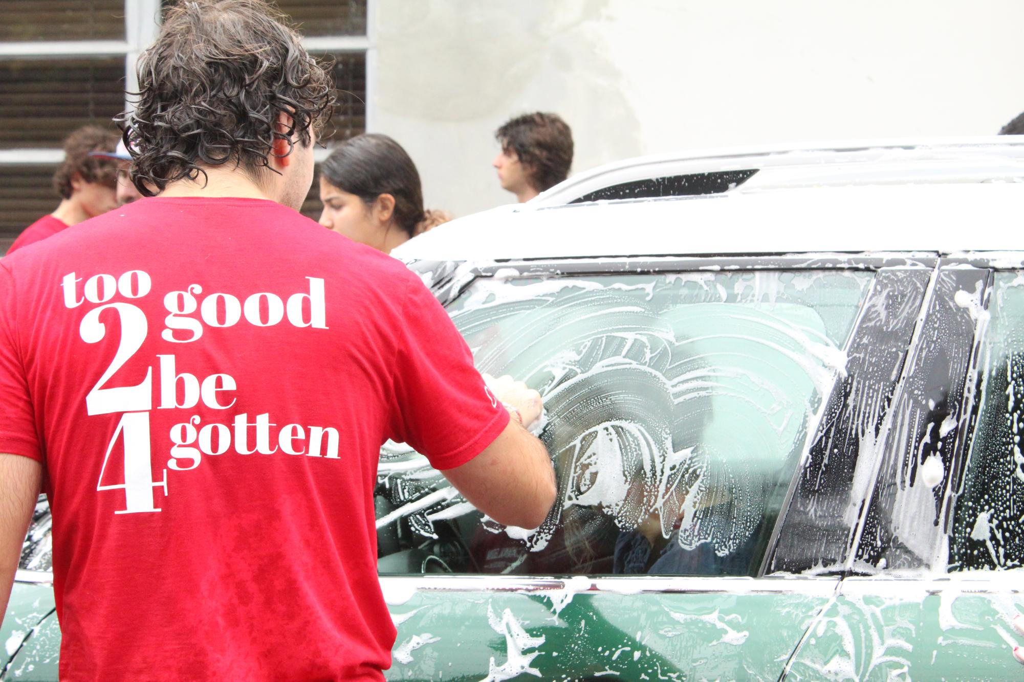 CAF&DM Holds Their Annual Car Wash, Bringing in Profit and Pride