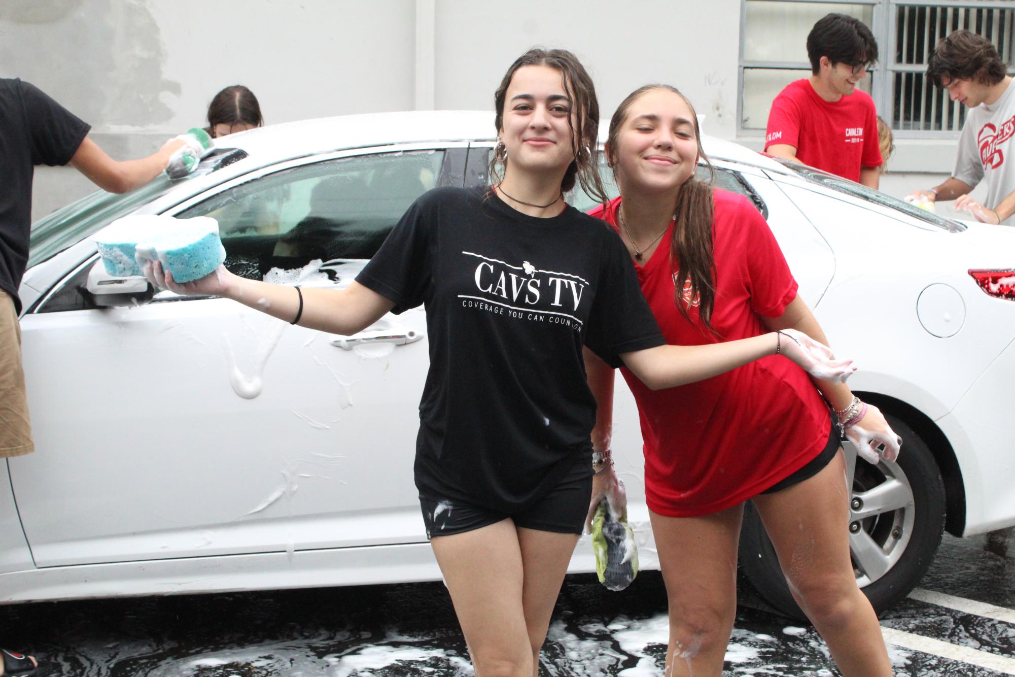 CAF&DM Holds Their Annual Car Wash, Bringing in Profit and Pride