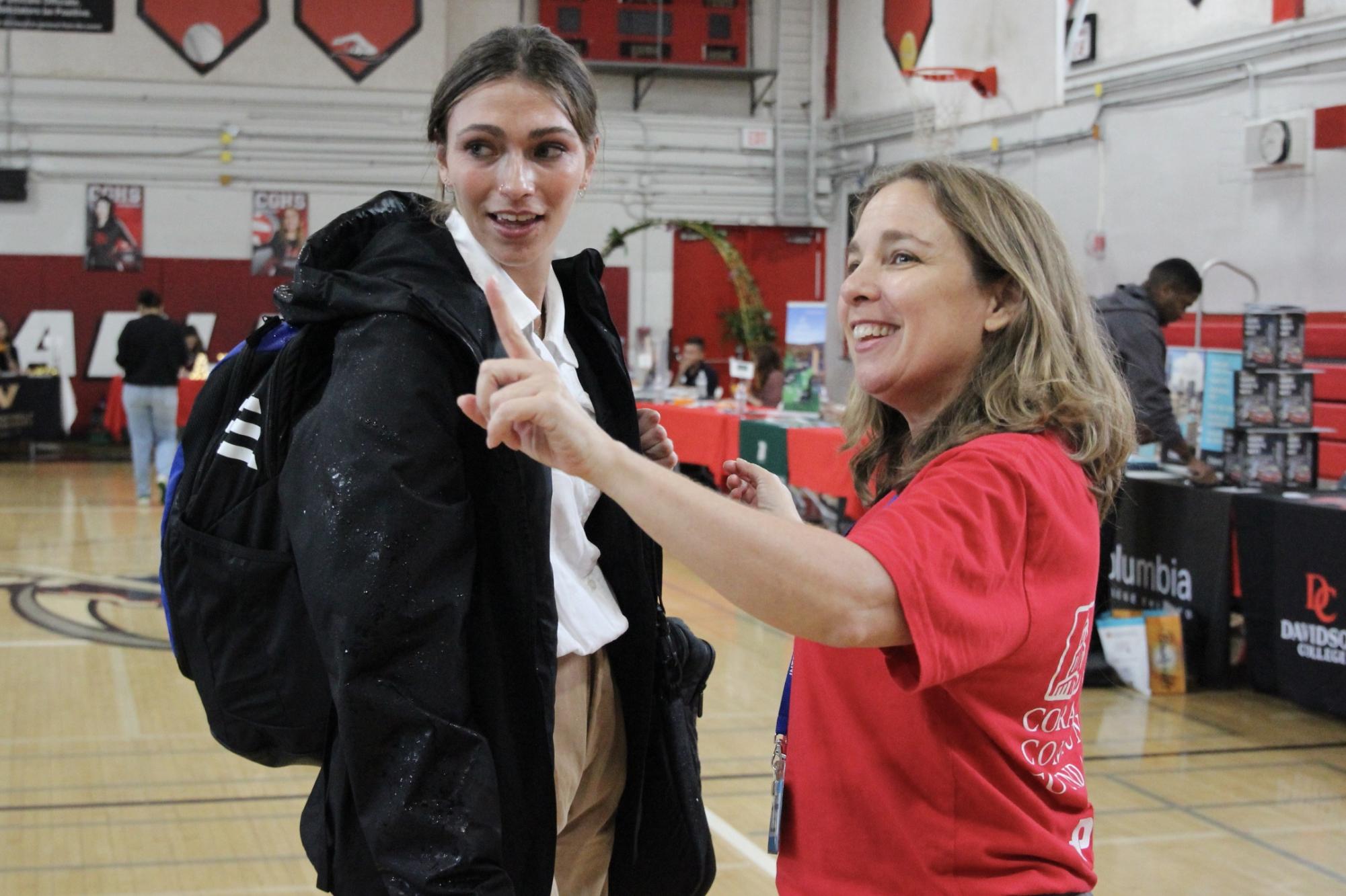Upperclassmen Visit College Fair