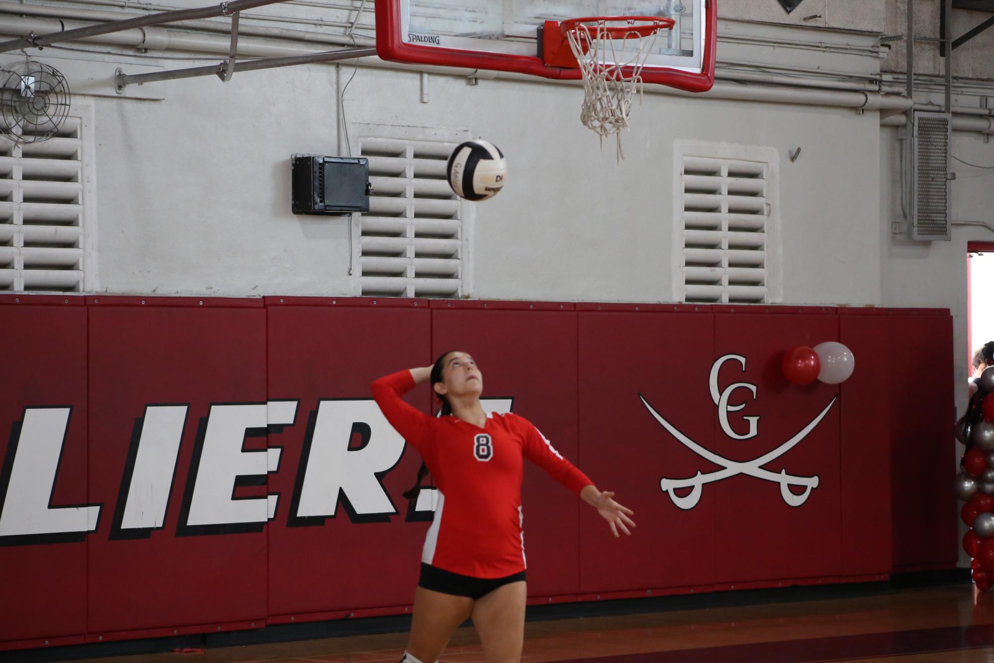 Girls Volleyball Spike it Up at Senior Night
