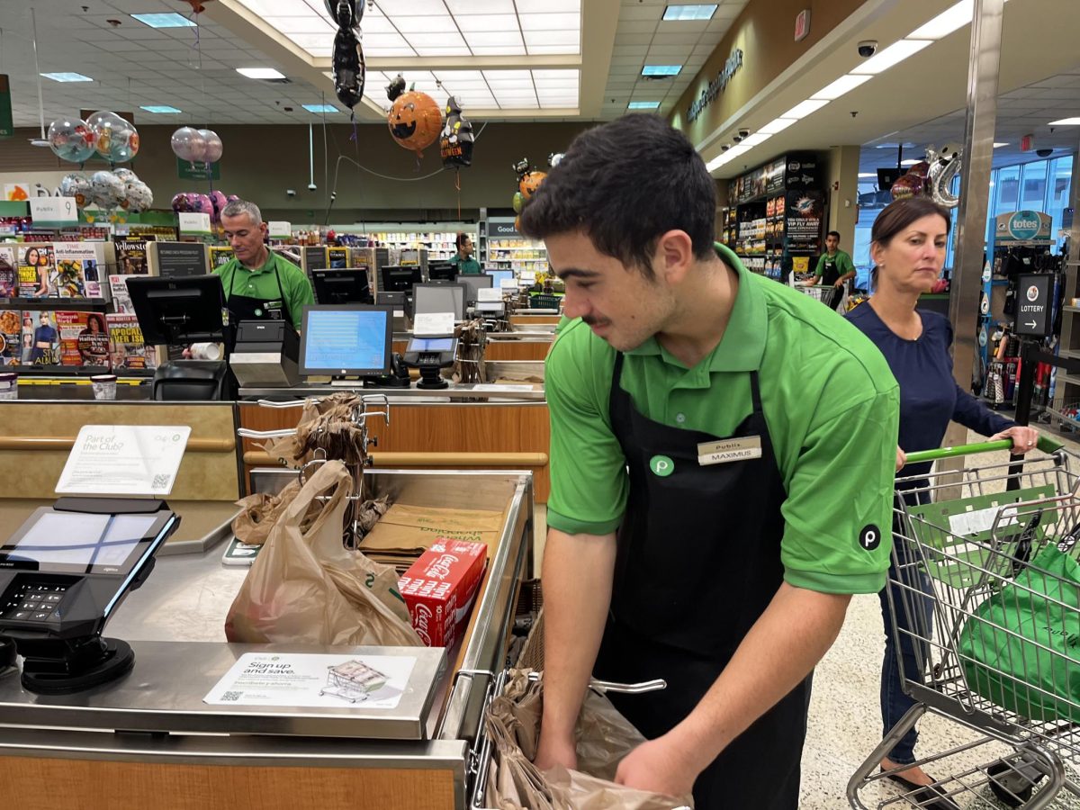 High school students work several hours a week, very commonly at Publix, while they deal with the pressure of school work.