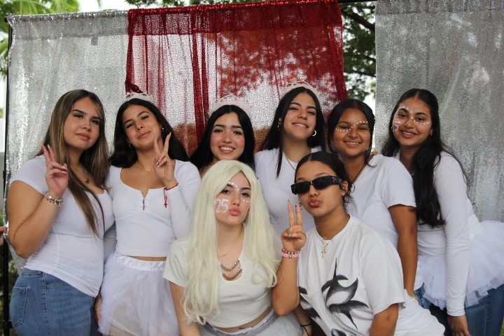 With wigs, tutus and face paint, the Class of 2025 went all out to display their upperclassmen status and claim their victory in an unspoken competition. 