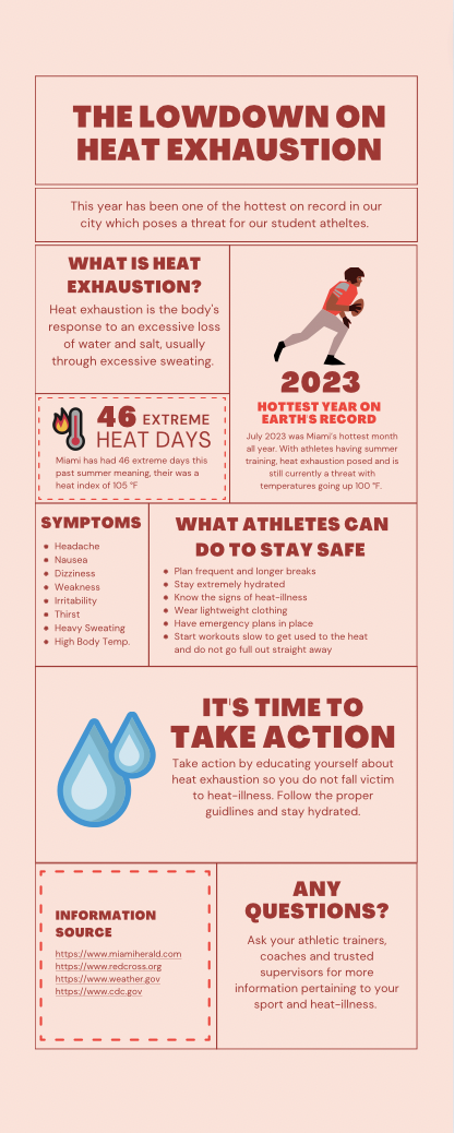 Heat Exhaustion Infographic