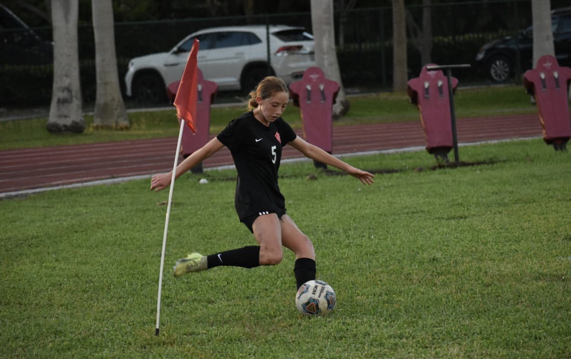 Looking for the proper angles, Gables had several opportunities to score in this matchup.