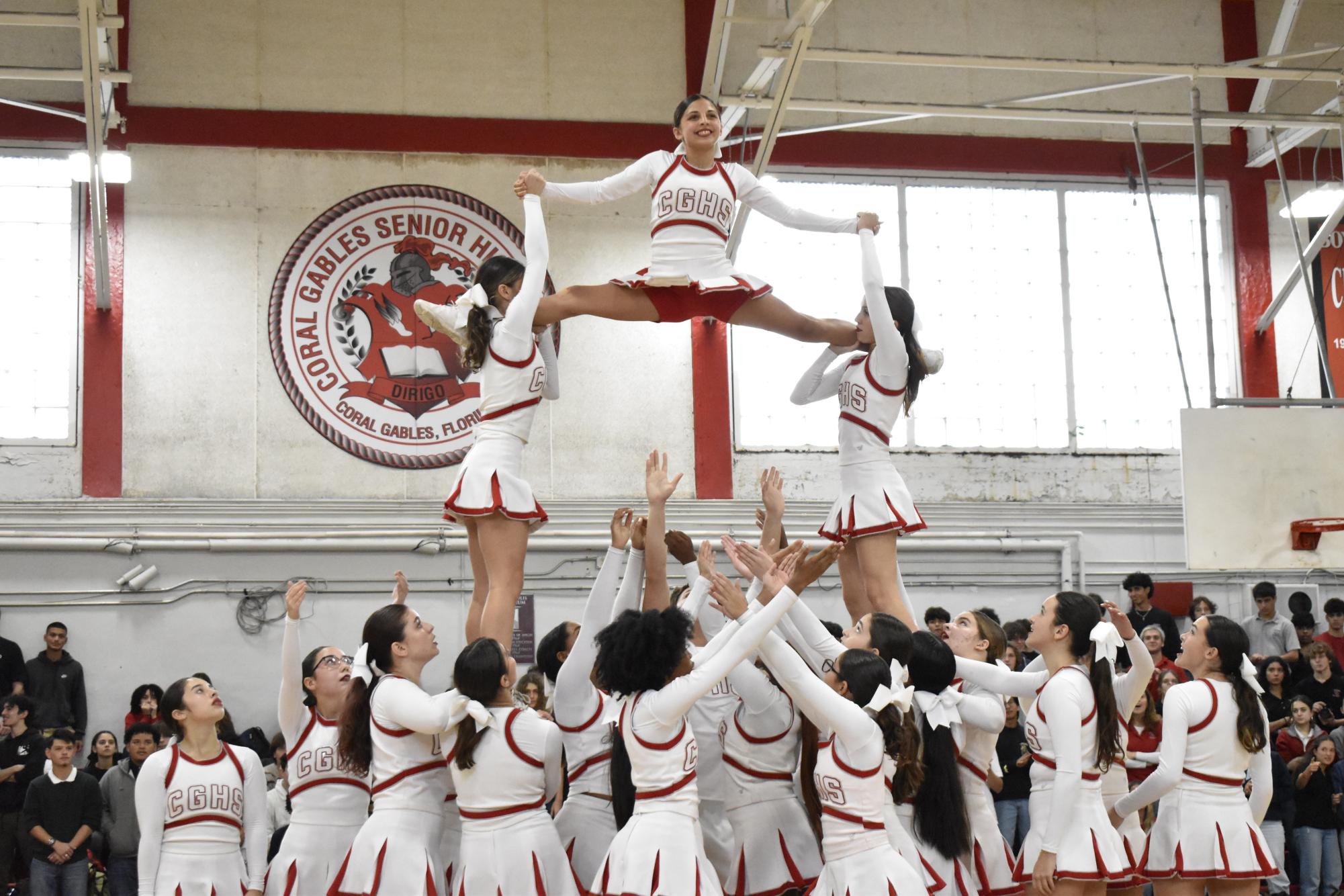 Students Show Off Their Holiday Spirit at The Winter Pep Rally