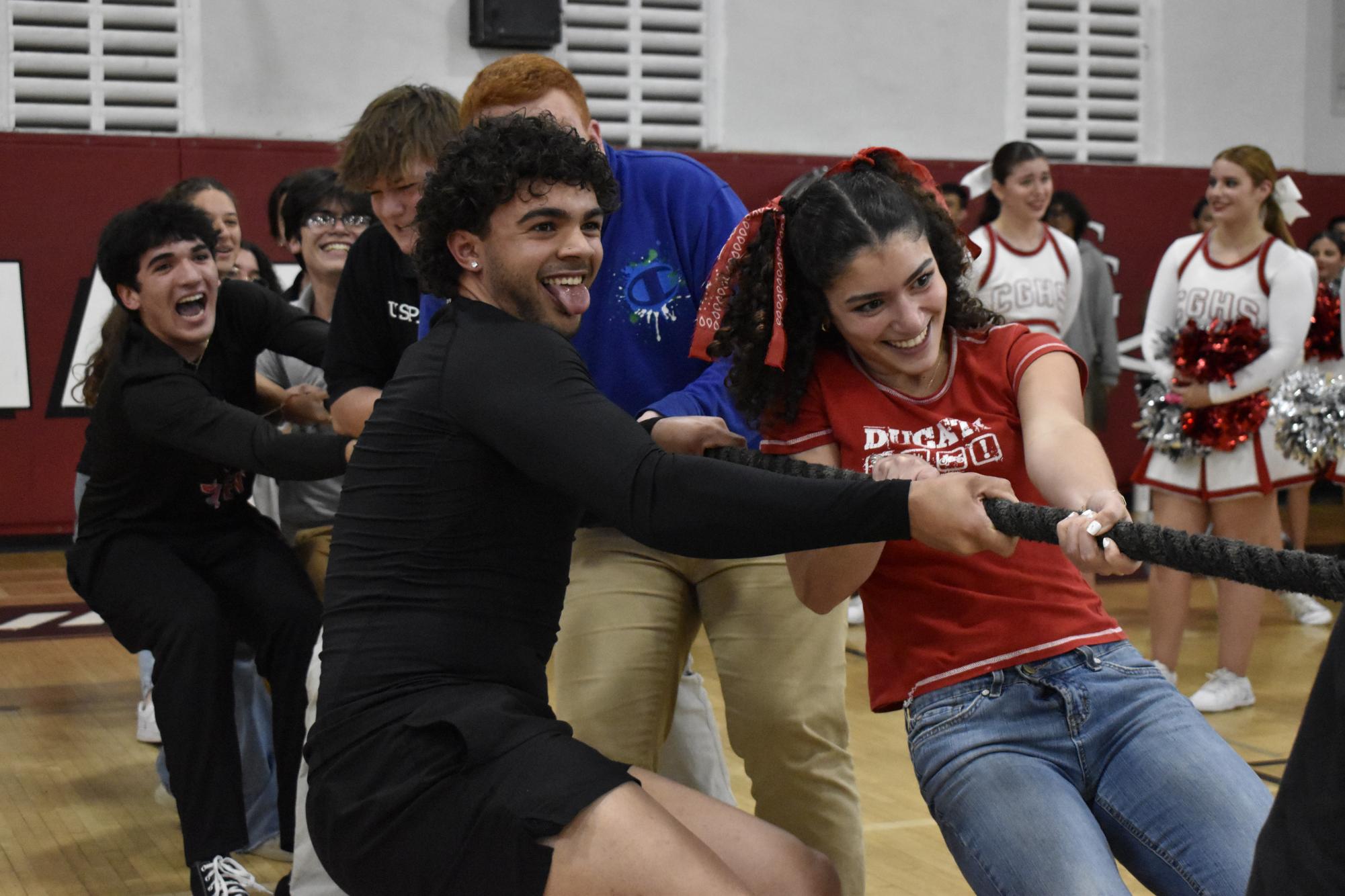 Students Show Off Their Holiday Spirit at The Winter Pep Rally
