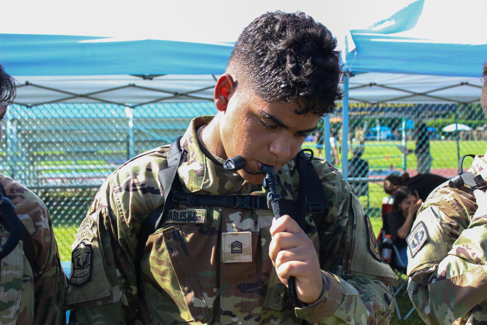 JROTC+Cadets+Train+for+Upcoming+Competition