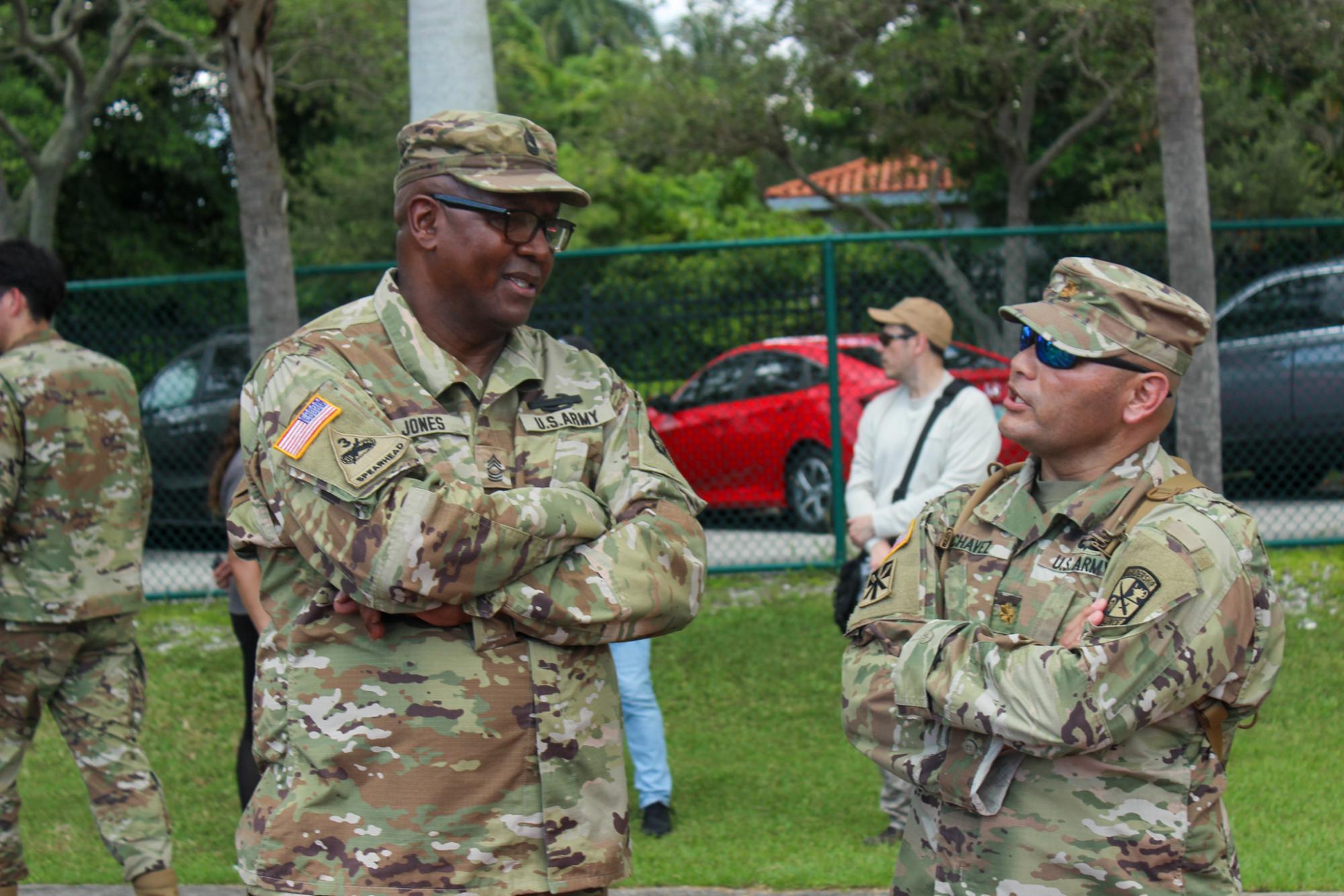 JROTC Cadets Train for Upcoming Competition