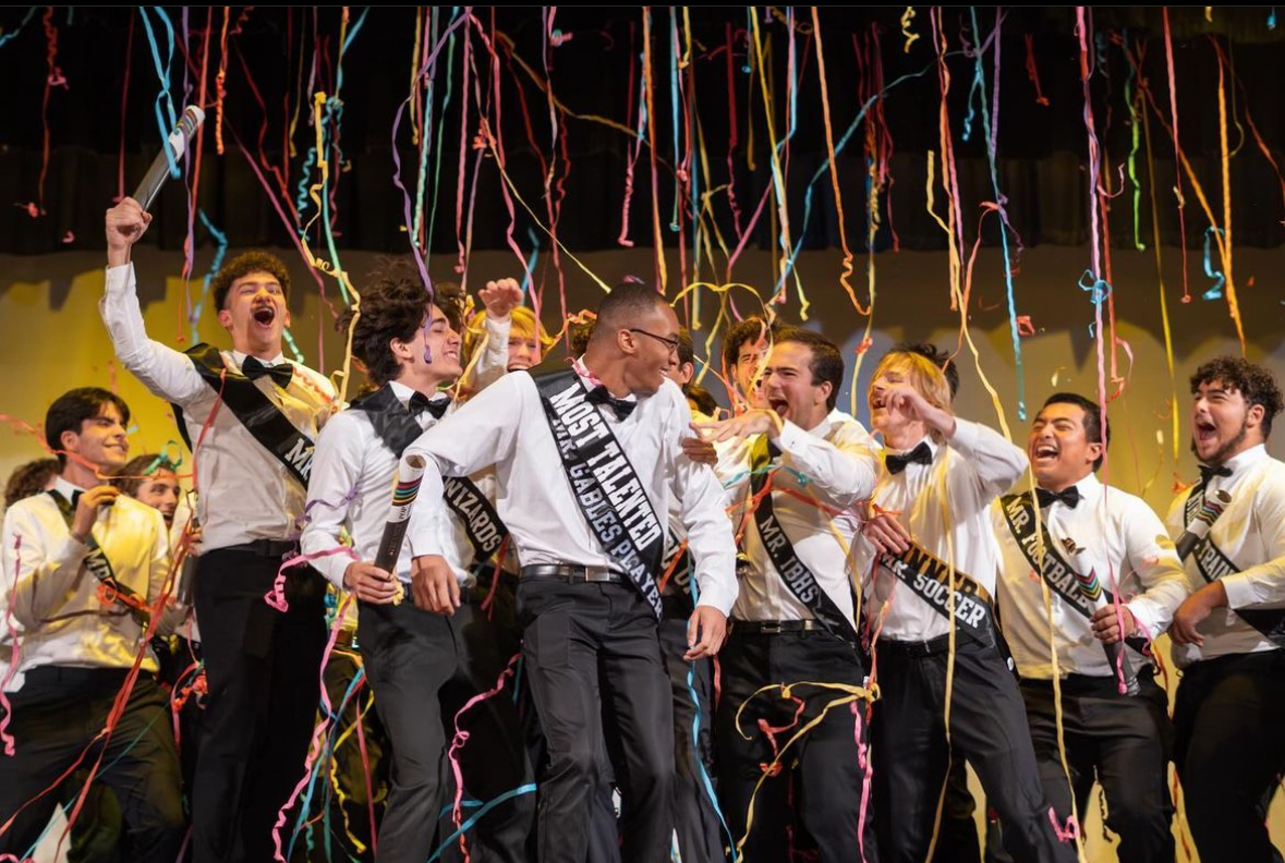 Mr. Gables Players receives the Mr. Coral Gables title for most talented
