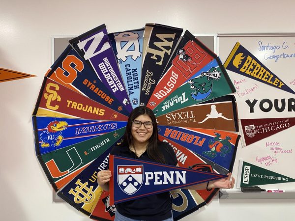 Future social worker and neighborhood advocate, Victoria Largaespada has committed to the University of Pennsylvania to pursue her dream career.