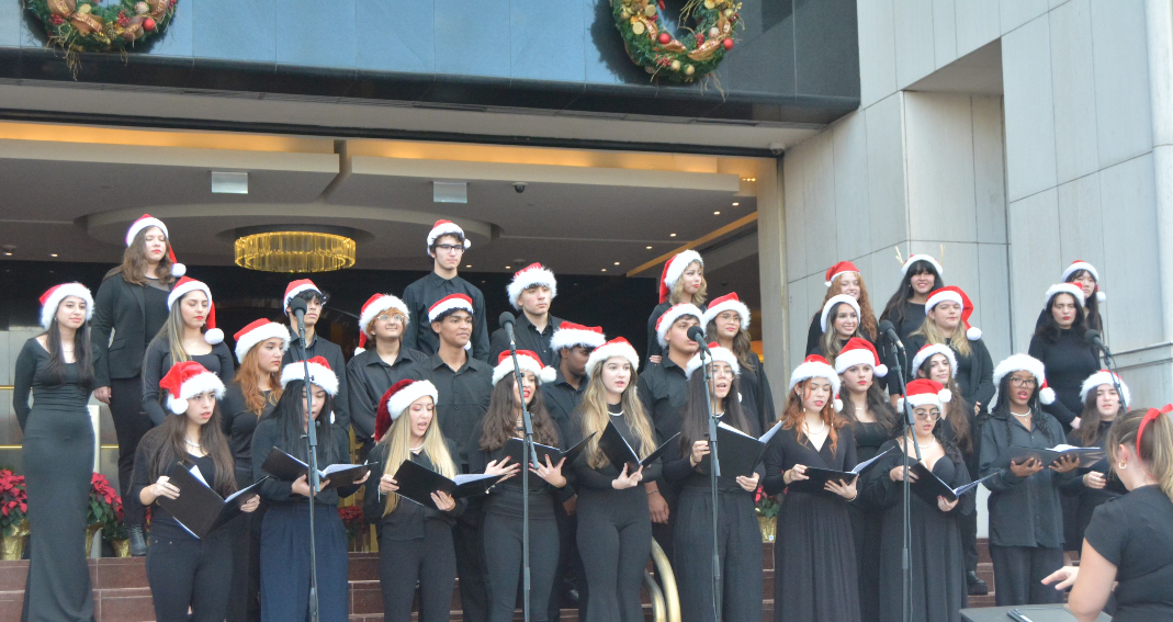 Memorable choirs of the many performing included, Coral Reef, Lourdes Academy, Miami Arts Charter, American Senior High and Doral Academy. 