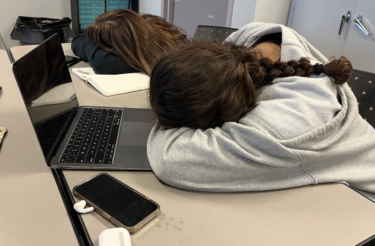 Students regularly find themselves tired during classes because of the early times but also because of the overwhelming stress that comes with their school work.