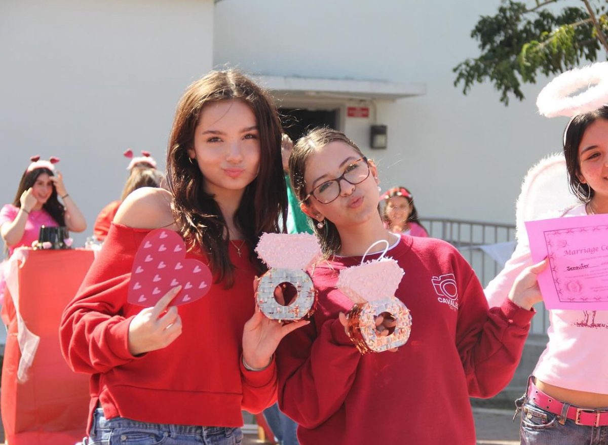 Full of love in the air, freshmen Jennifer Fundora and Daniela Stefan became newly-wed wives. With an official marriage certificate stating their promises, both share their memorable experience from the booth.